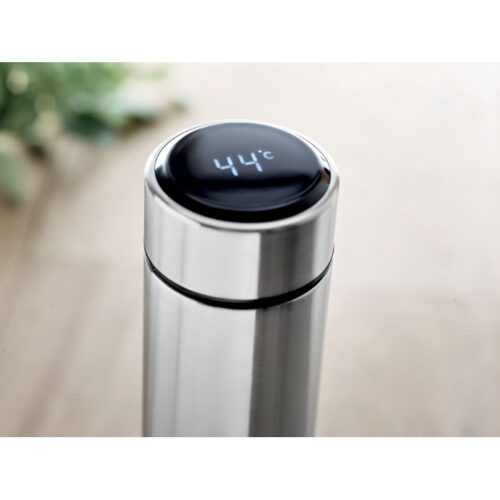 Botella térmica POLE con termómetro LED y filtro de infusión integrado