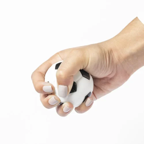 Pelota de futbol antiestrés