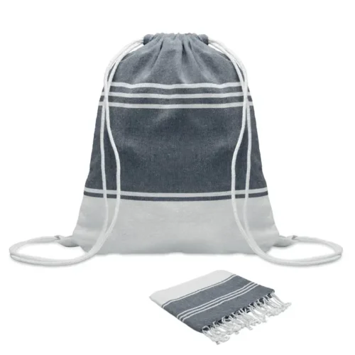 Set de toalla y bolso