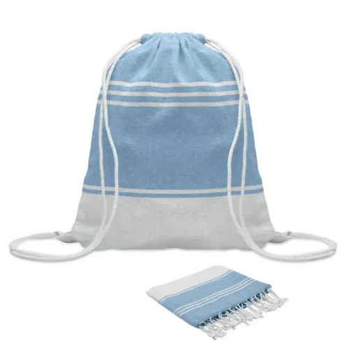 Set de toalla y bolso