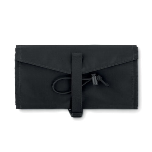 Organizador de viaje personalizado TRAVELI plegable y colgable de RPET reciclado
