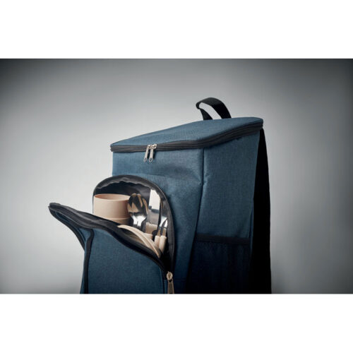 Mochila picnic ecológica MONTECOOL con vajilla reutilizable