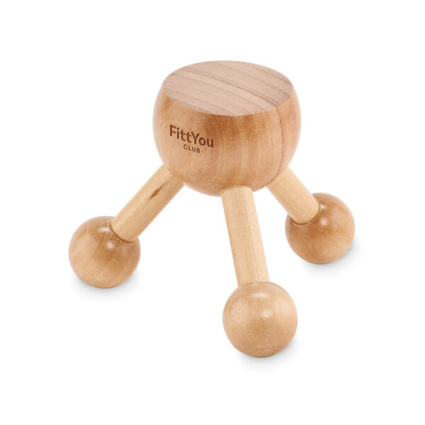 Masajeador ecológico personalizado de madera ASSA para bienestar