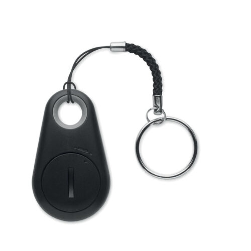 Regalo tecnológico personalizado tipo localizador con Bluetooth y llavero textil