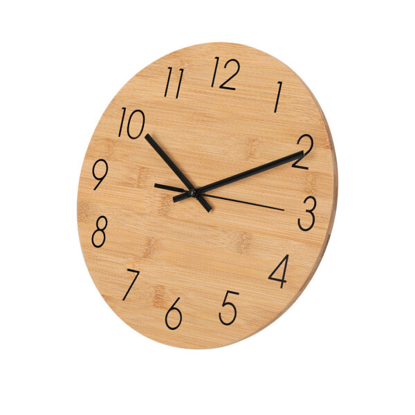 Reloj de bambú TIWEL personalizado con diseño ecológico