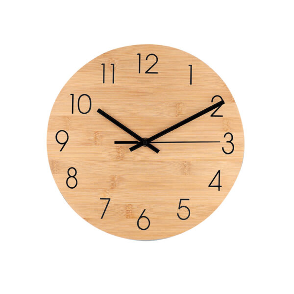 Reloj de bambú TIWEL personalizado con diseño ecológico