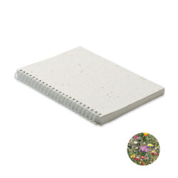 Libreta ecológica SEED RING con cubierta de semillas plantable