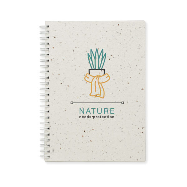 Libreta ecológica SEED RING con cubierta de semillas plantable