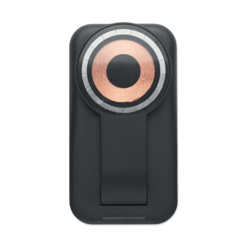 Base de carga inalámbrica triple PENDOLESS en ABS, con soporte magnético para teléfono, cargador TWS y smartwatch, diseño plegable y personalizable.
