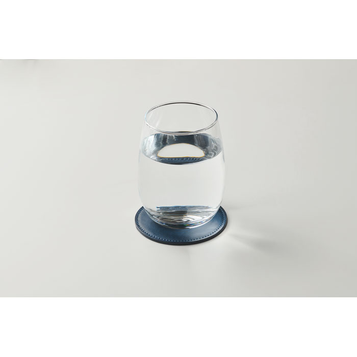 Posavaso redondo de material PU