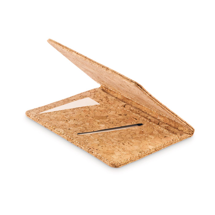 Porta pasaportes CORKPASS de corcho con tarjetero interior