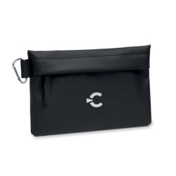 Bolsa organizador CARRY negra de RPET 600D recubierto de PU