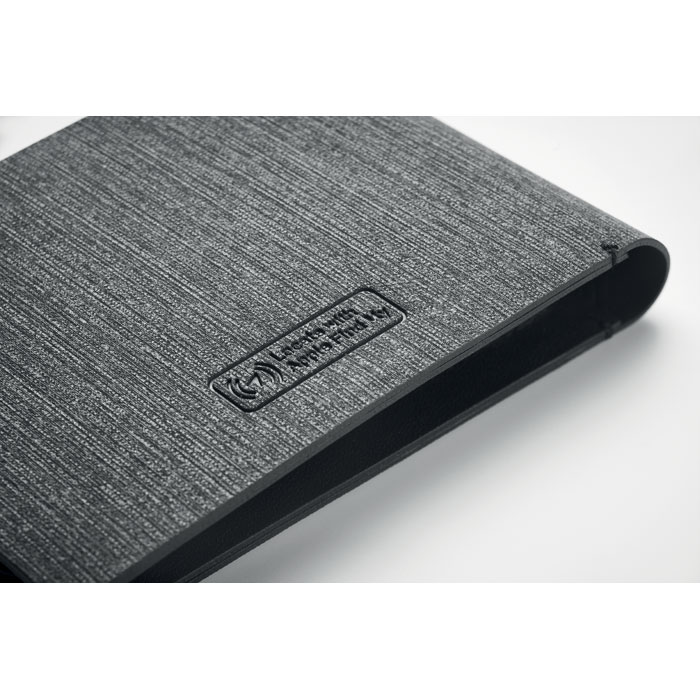 Cartera negra con localizador GPS Apple Find My antipérdida