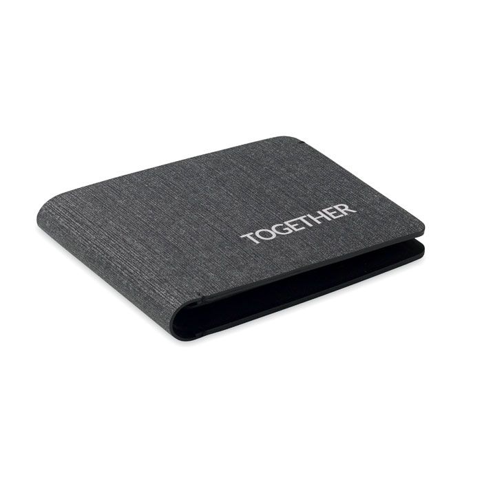 Cartera negra con localizador GPS Apple Find My antipérdida