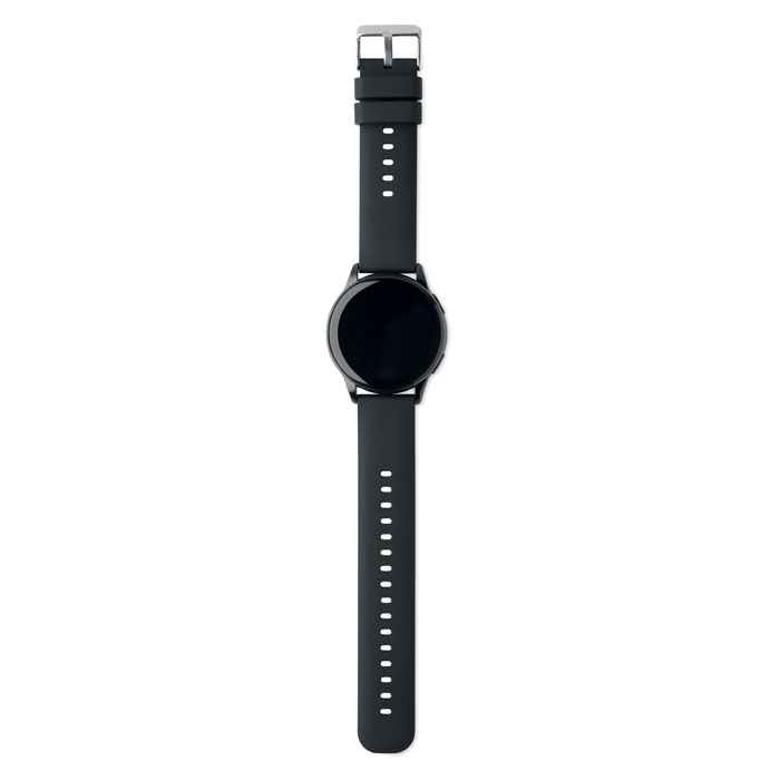 Smartwatch AMOLED IP67 RIST negro con correa de silicona y pantalla táctil