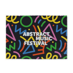 Paño de microfibra personalizado de RPET full color