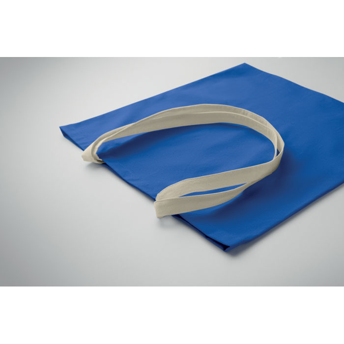 bolsa de algodón personalizada con asas largas naturales