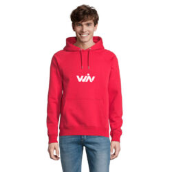 hoodie personalizado unisex de algodón orgánico