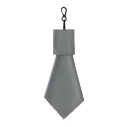 Paño de limpieza CLEAR de RPET con funda