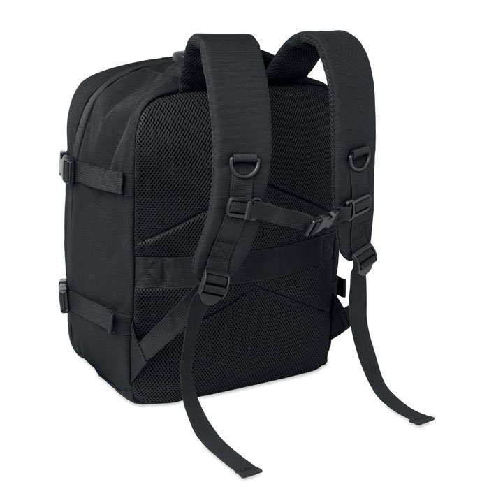 Espalda acolchada y cinta trolley de la mochila