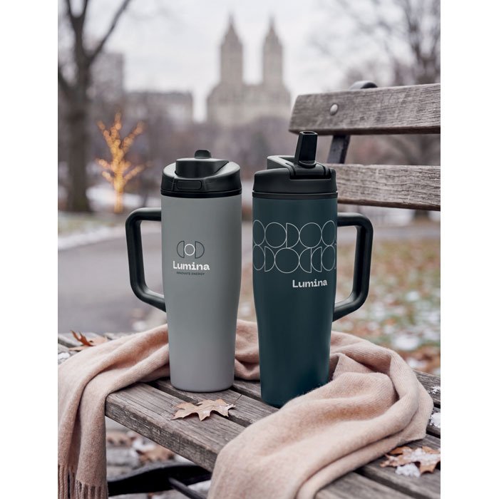 Vaso Térmico 900 ml Antifugas en Acero Reciclado - Imagen 2
